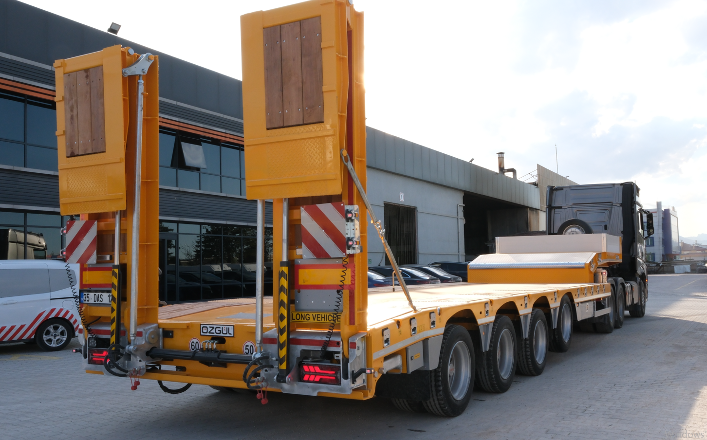 4 Dingilli Sabit Lowbed